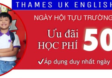 NGÀY HỘI TỰU TRƯỜNG – NGÀY HỘI SẺ CHIA – NHẬN NGAY ƯU ĐÃI GIẢM 50% HỌC PHÍ