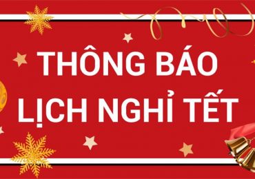 THÔNG BÁO LỊCH NGHỈ TẾT NGUYÊN ĐÁN 2018