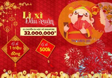 LÌ XÌ KHỦNG: 2 CHUYẾN DU HỌC TRẠI HÈ TẠI SINGAPORE