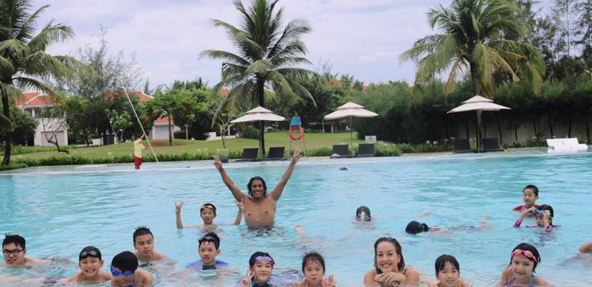 Danang Summer Camp – Lớp học bơi buổi sáng