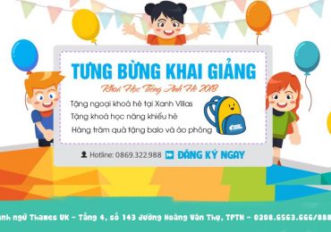 BÙNG NỔ ƯU ĐÃI KHI ĐĂNG KÝ KHÓA HỌC HÈ 2018