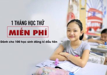 HỌC TIẾNG ANH MIỄN PHÍ 1 THÁNG VỚI GIÁO VIÊN BẢN NGỮ