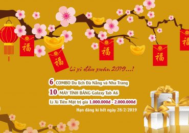 LÌ XÌ KHỦNG ĐẦU NĂM 2019 CÙNG THAMES UK