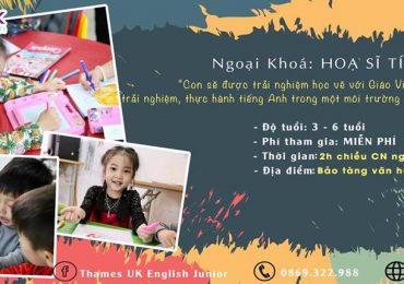 TẶNG NGAY 30 Voucher tham gia Ngoại Khoá MIỄN PHÍ “ HOẠ SĨ TÍ HON”