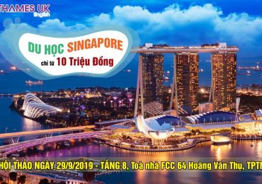 HỘI THẢO DU HỌC HÈ SINGAPORE 2020 CHỈ TỪ 10 TRIỆU ĐỒNG
